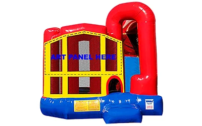 Backyard-Combo-Bounce-House